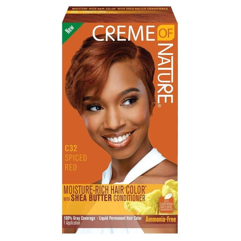 Creme of Nature Liquid Hair Color #C32 Spiced Red